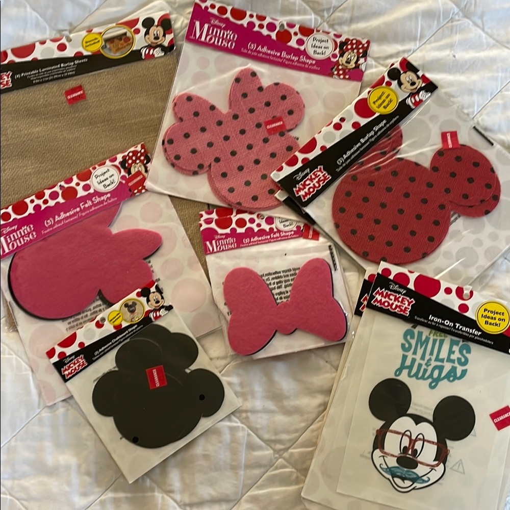 Disney Mickey Mouse Craft Kit with Red and Black Accents